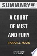 Summary of a Court of Mist and Fury: A Court of Thorns and Roses by Sarah J. Maas: Trivia/Quiz for Fans