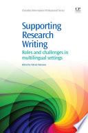 Supporting Research Writing