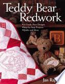 Teddy Bear Redwork
