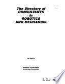 The Directory of Consultants in Robotics and Mechanics
