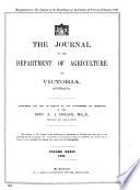 The Journal of the Department of Agriculture, Victoria
