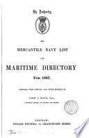 The Mercantile navy list. 1848 [4 issues], 49 [2 issues], 50-53,57-61,64-71,80,81,92-1939