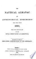 The Nautical Almanac and Astronomical Ephemeris