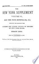 The New York Supplement
