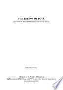 The Terror of POTA and Other Security Legislation in India