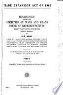 Trade Expansion Act of 1962