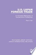 U.S./Japan Foreign Trade