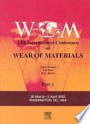 Wear of Materials