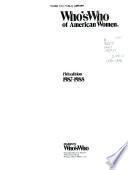 Who's Who of American Women, 1986-1987