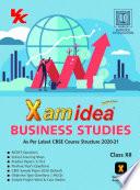 XamIdea Business Studies Class 12 CBSE (2020-21) Examination